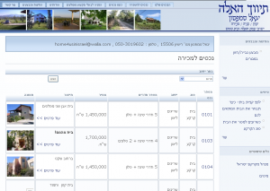 אתר מסחרי תיווך האלה